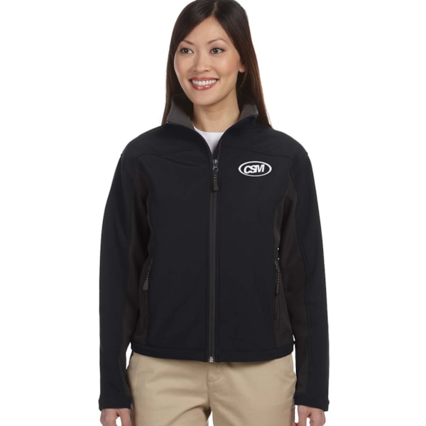Women’s Soft Shell Colorblock Jacket, Custom Product Add Your Logo