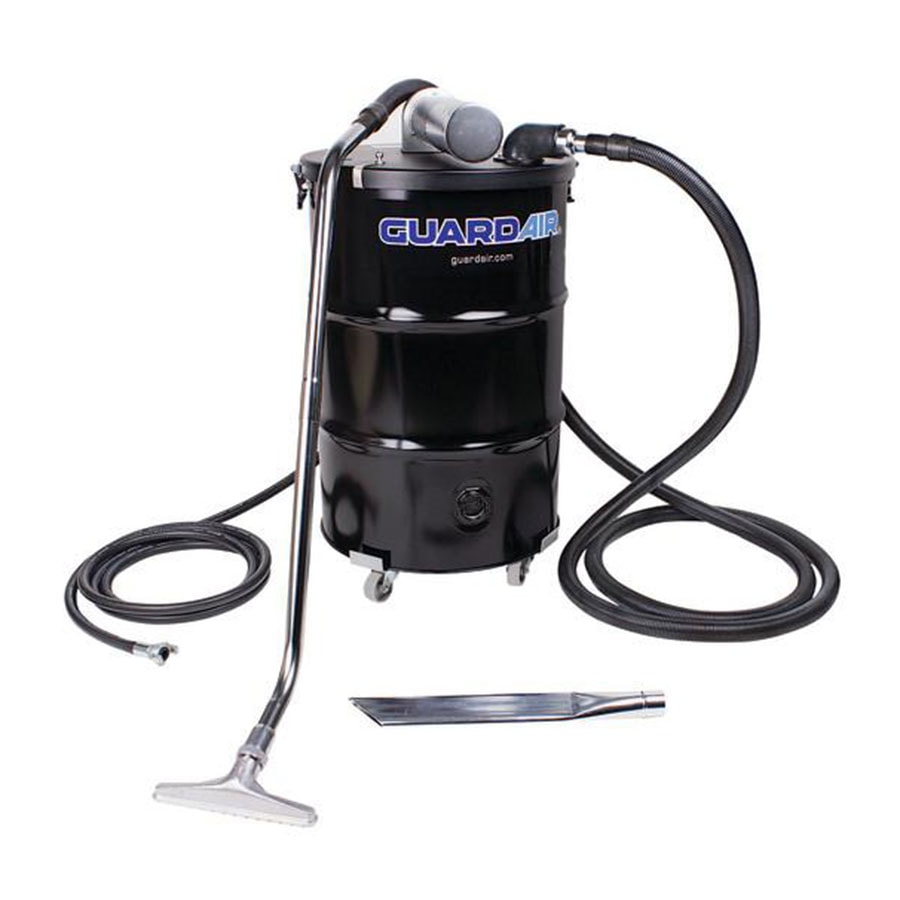 ATEX Certified 55 gal. D Venturi, 1 1/2" Vac Hose & Tools Hazardous Location Pneumatic Drum Vacuum Kit