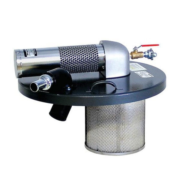 55 gal. Pneumatic Vacuum Generating Head B Venturi & 2" Inlet
