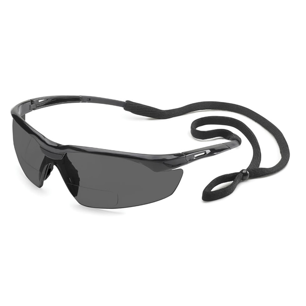 Conqueror® MAG Gray Magnifying Lens Safety Glasses