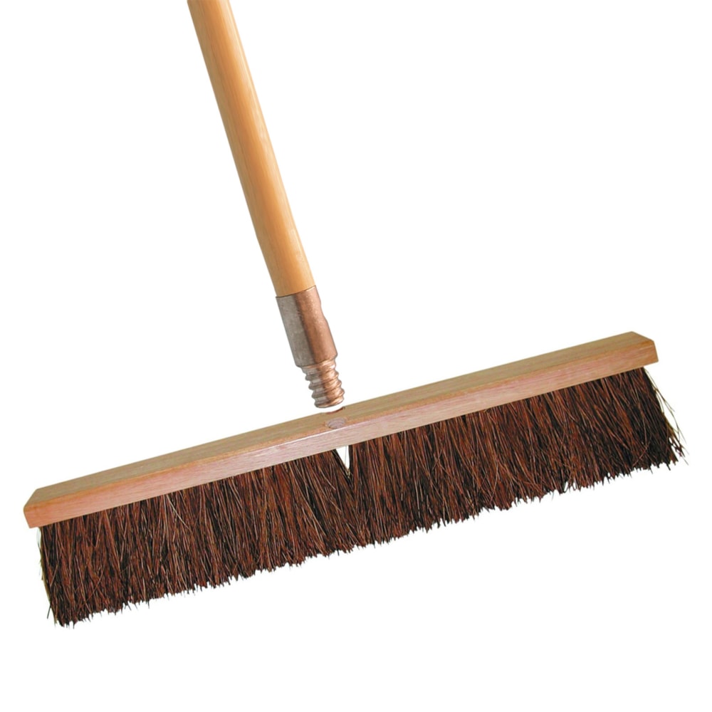 24" Prime Stiff Palmyra No. 14 Line Garage Floor Brush