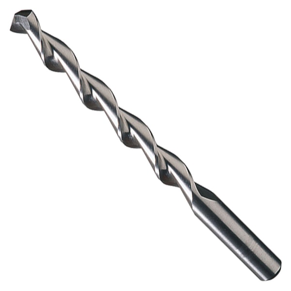 150DH Jobber Length Drill, 5/64" Dia. x 2"L, 135°, High Speed Steel, Bright