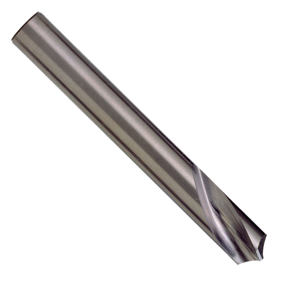 78222 Spotting Drill, 3/8" Dia. x 3-1/8"L, Solid Carbide, Uncoated
