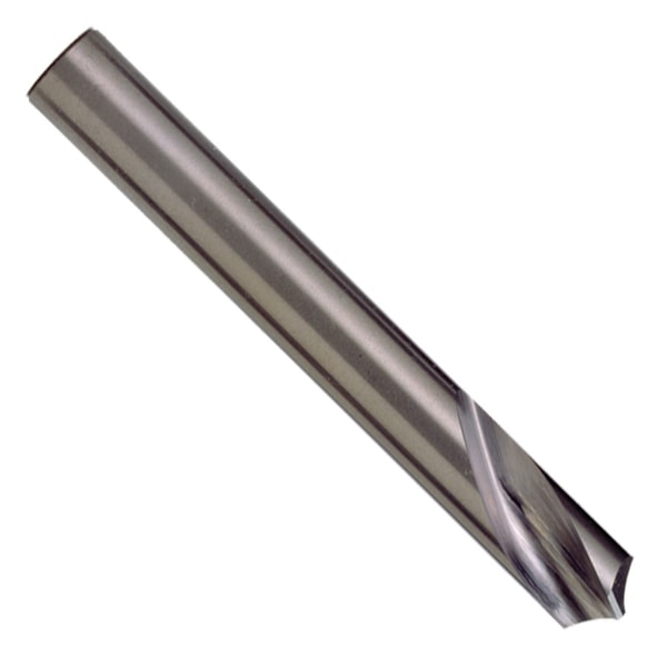 78222 Spotting Drill, 3/8" Dia. x 3-1/8"L, Solid Carbide, Uncoated