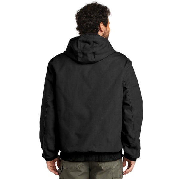 Quilted Flannel-Lined Duck Active Jacket