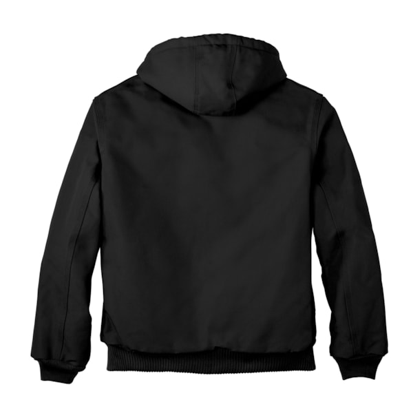 Quilted Flannel-Lined Duck Active Jacket