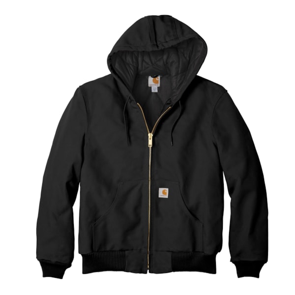 Quilted Flannel-Lined Duck Active Jacket