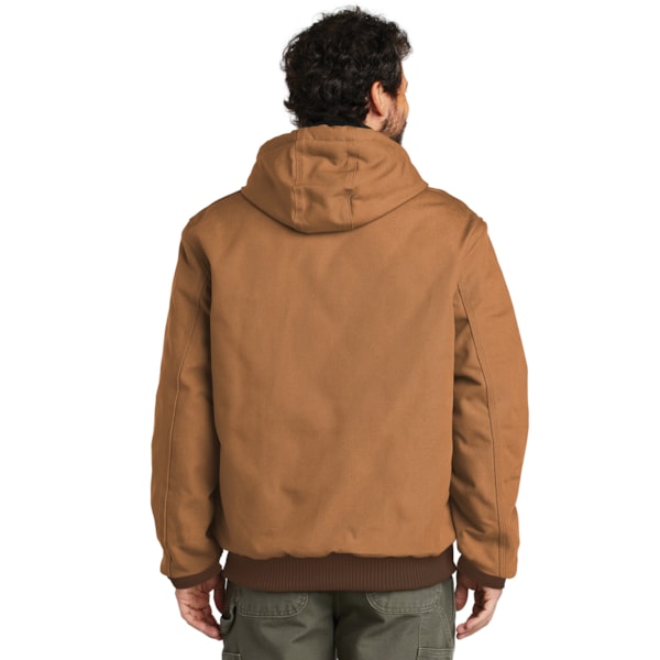 Quilted Flannel-Lined Duck Active Jacket
