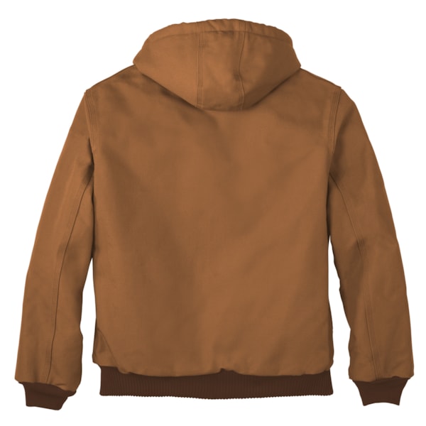 Quilted Flannel-Lined Duck Active Jacket