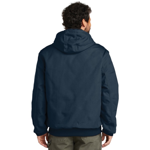 Quilted Flannel-Lined Duck Active Jacket