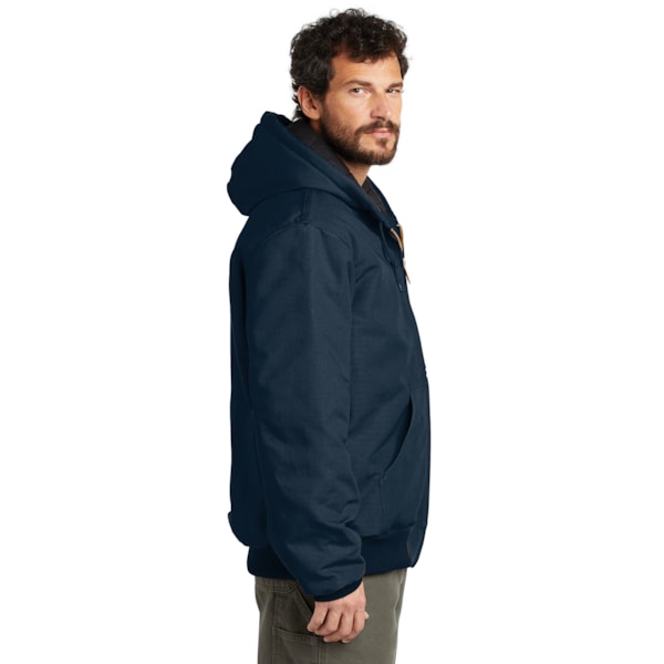 Quilted Flannel-Lined Duck Active Jacket