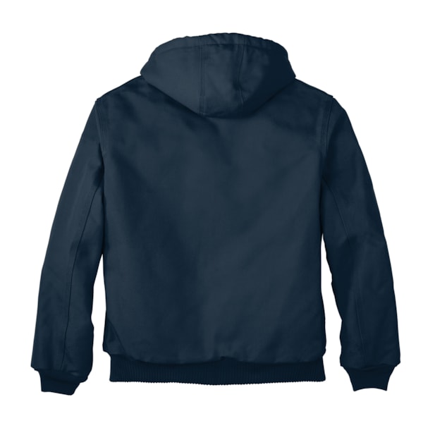 Quilted Flannel-Lined Duck Active Jacket