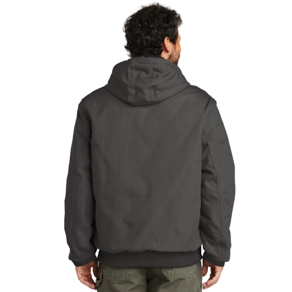 Quilted Flannel-Lined Duck Active Jacket