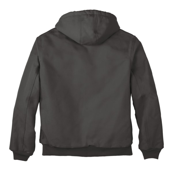 Quilted Flannel-Lined Duck Active Jacket