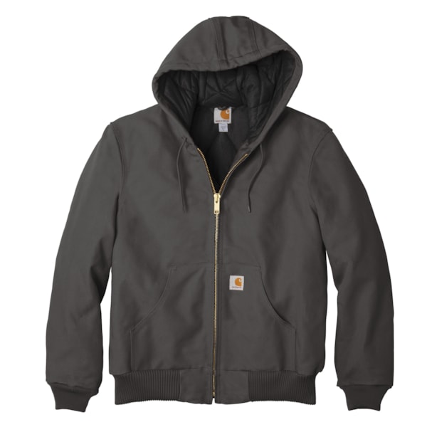 Quilted Flannel-Lined Duck Active Jacket
