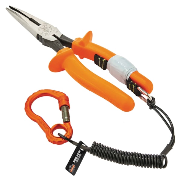 Squids® 3156 2 lb. Coil Tool Lanyard & Single Carabiner