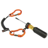 Squids® 3166 2 lb. Coil Tool Lanyard & Dual Carabiners thumbnail 4