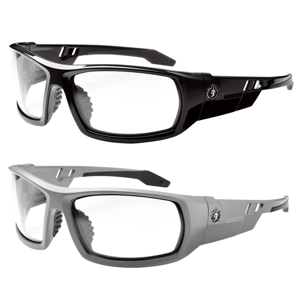 Skullerz® Odin Clear Anti-Fog Anti-Scratch Lens Safety Glasses