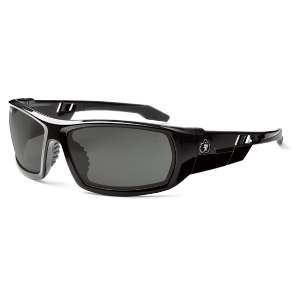 Skullerz® Odin Polarized Smoke Anti-Scratch Lens Safety Glasses