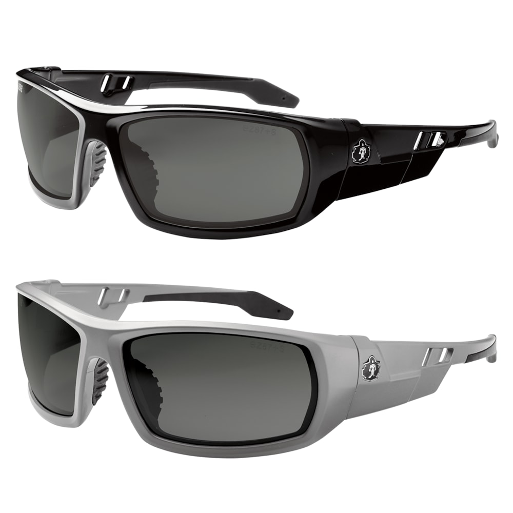Skullerz® Odin Polarized Smoke Anti-Scratch Lens Safety Glasses