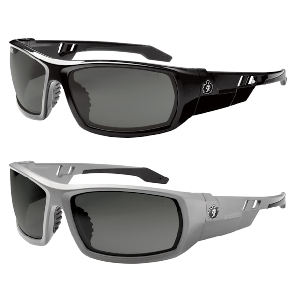 Skullerz® Odin Polarized Smoke Anti-Scratch Lens Safety Glasses