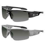 Skullerz® Dagr Smoke Anti-Scratch Lens Safety Glasses thumbnail 2
