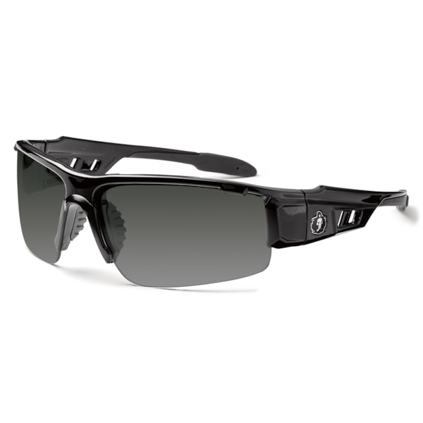 Skullerz® Dagr Smoke Polarized Scratch-Resistant Lens Safety Glasses