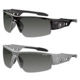 Skullerz® Dagr Smoke Polarized Scratch-Resistant Lens Safety Glasses thumbnail 2
