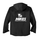 Waterproof Nylon Oxford Shoreline Hooded Jacket, Custom Product Add Your Logo thumbnail 1