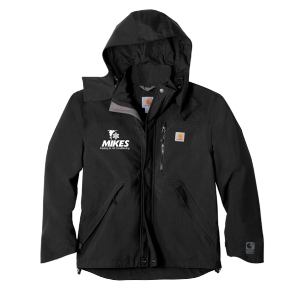 Waterproof Nylon Oxford Shoreline Hooded Jacket, Custom Product Add Your Logo