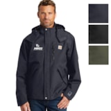 Waterproof Nylon Oxford Shoreline Hooded Jacket, Custom Product Add Your Logo thumbnail 3