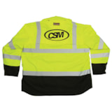 Class 3 Weatherproof Reflective Hi-Vis Traffic Safety Parka, Custom Product Add Your Logo thumbnail 1