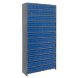 13-Shelf Closed Shelving System with 90 Super Tuff 17 5/8" Drawers thumbnail 1