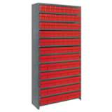 13-Shelf Closed Shelving System with 90 Super Tuff 17 5/8" Drawers thumbnail 4