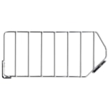 Chrome Mesh Divider for QMB520C thumbnail 2