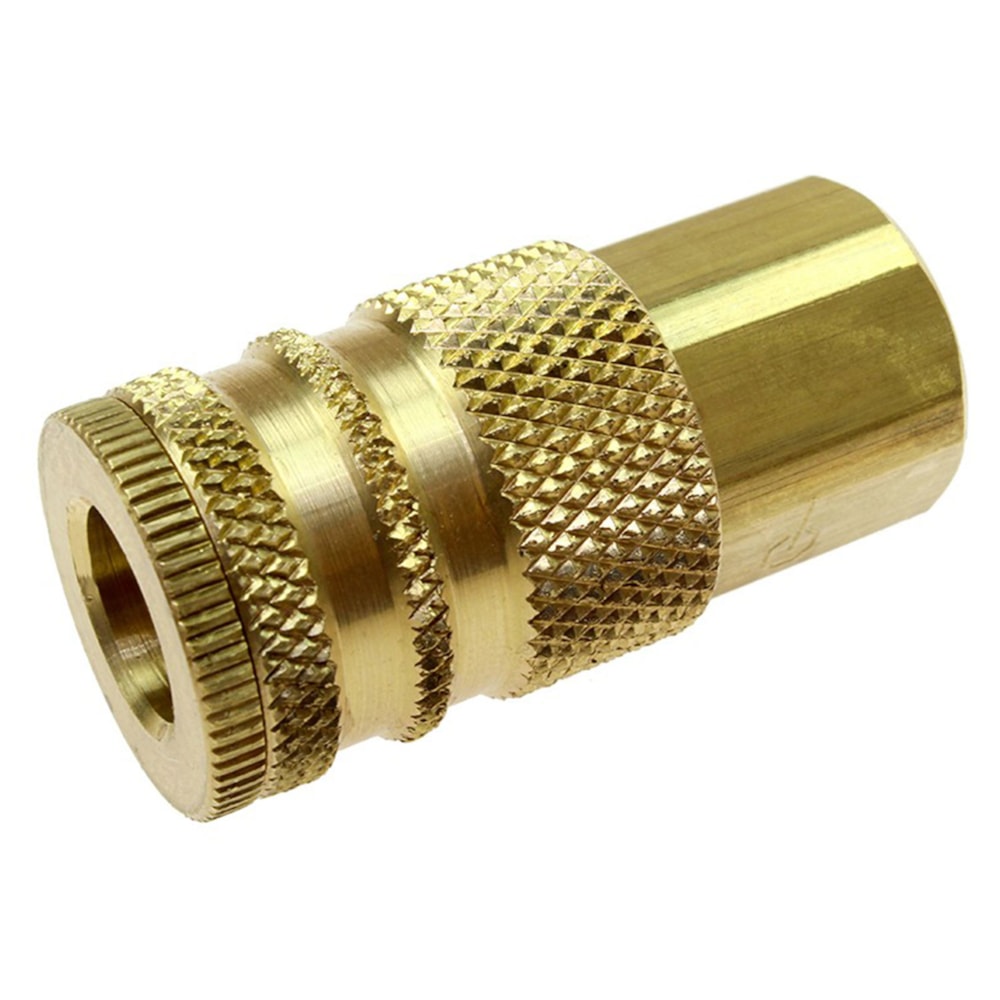 Industrial Interchange Manual Coupler, Series# 15 (1/4" Industrial) – 1/4"          (F)NPT