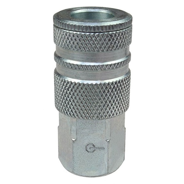 Industrial Interchange Manual Coupler, Series# 58 (3/8" Industrial) – 3/8"          (F)NPT