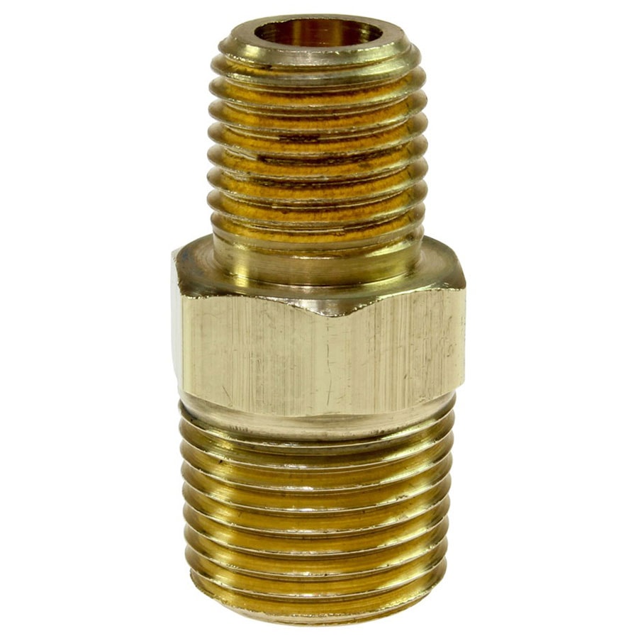 Hex Reducing Nipple, 1/4" x              1/8" MNPT
