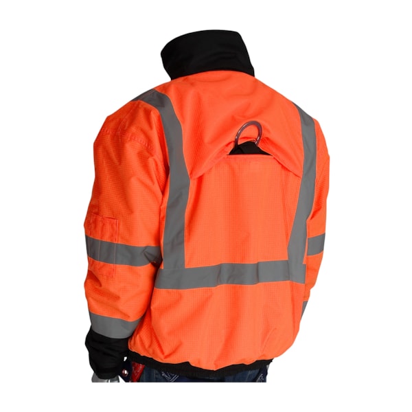 Class 3 Ripstop Premium Plus Traffic Safety Bomber Jacket