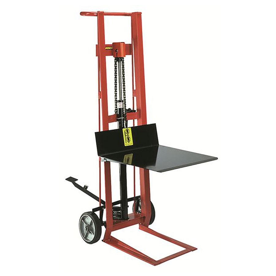 750 lb. Capacity 2-Wheel 52" Lift Height Hydraulic Pedalift Jack