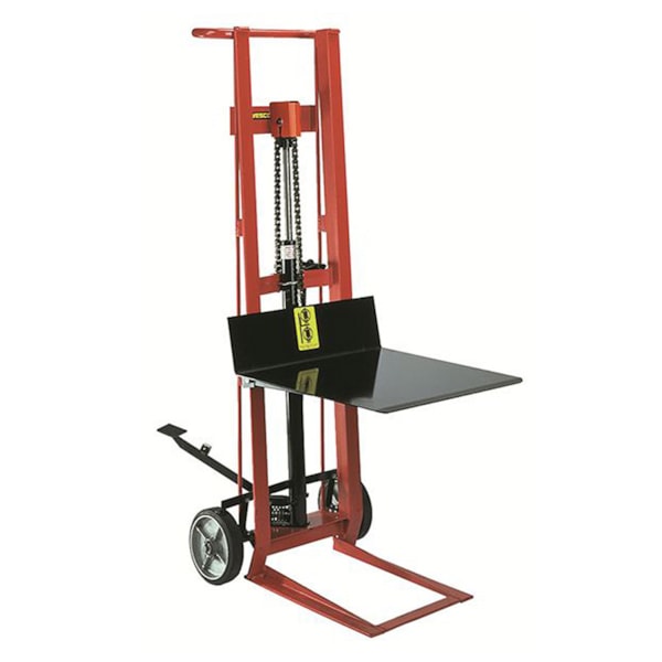 750 lb. Capacity 2-Wheel 52" Lift Height Hydraulic Pedalift Jack