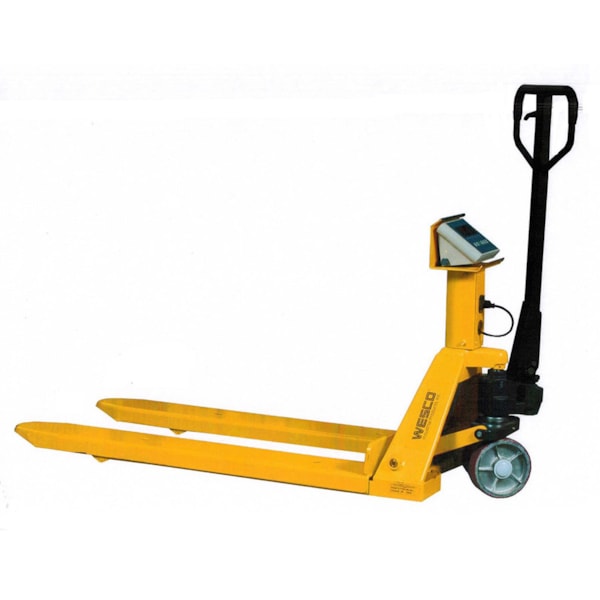 5000 lb. Capacity 27.5" x 47.5" Scale Weighing Pallet Truck