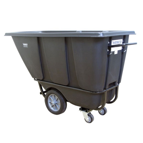 Heavy-Duty 1/2 cu. yd. 1400 lb. Capacity Tilt Cart