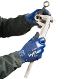 HyFlex® Nitrile Palm Coated & 3/4 Dip Nylon/Spandex Oil Grip Work Gloves 144 Pair/Case thumbnail 4