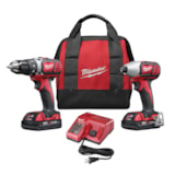 M18™ Cordless Compact 1/2" Drill Driver & 1/4" Hex Impact Driver Tool Combo Kit thumbnail 4