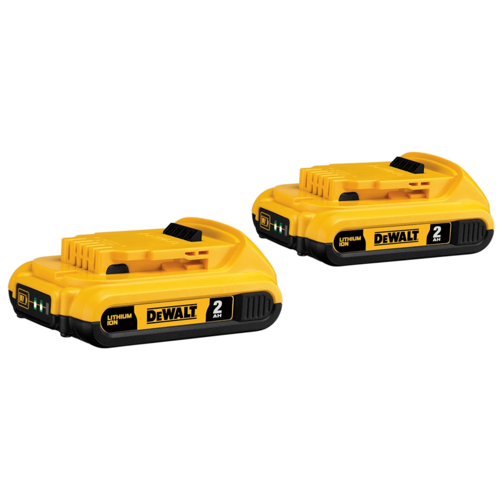 Compact 2AH Batteries 2/Pack
