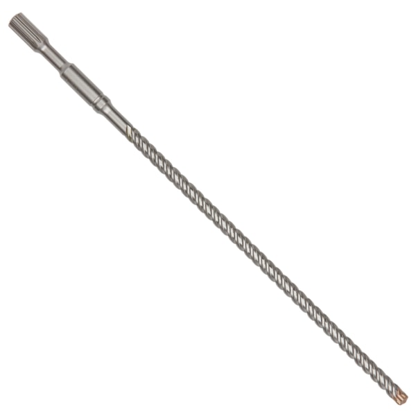 5/8" x 22" Spline Shank 4-Cutter, Carbide Tipped Hammer Bit
