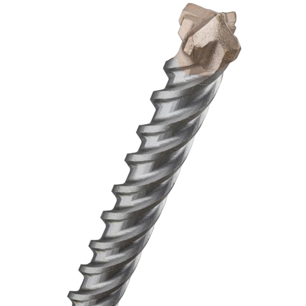 5/8" x 22" Spline Shank 4-Cutter, Carbide Tipped Hammer Bit