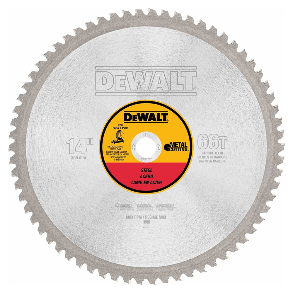 14" Ferrous Metal Steel Cutting 1" Arbor Saw Blade