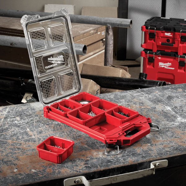 PACKOUT™ 5-Compartment Low Profile Tool & Parts Organizer